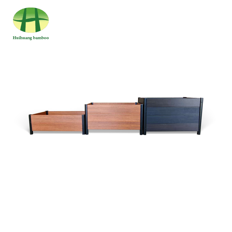 Kompozitní dřevěný truhlík z bambusového květináče odolného vůči povětrnostním vlivům Kompozitní dřevěný truhlík z bambusového květináče odolného vůči povětrnostním vlivům