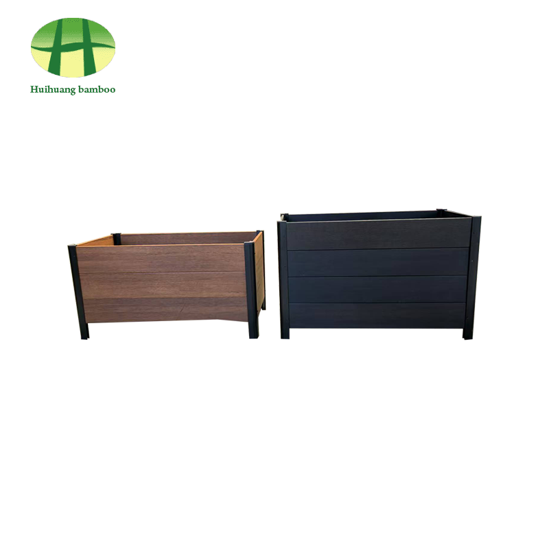 Kompozitní dřevěný truhlík z bambusového květináče odolného vůči povětrnostním vlivům Kompozitní dřevěný truhlík z bambusového květináče odolného vůči povětrnostním vlivům