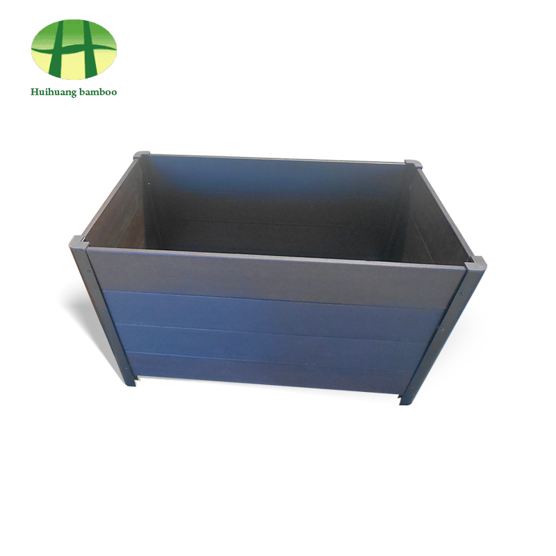 Kompozitní dřevěný truhlík z bambusového květináče odolného vůči povětrnostním vlivům Kompozitní dřevěný truhlík z bambusového květináče odolného vůči povětrnostním vlivům