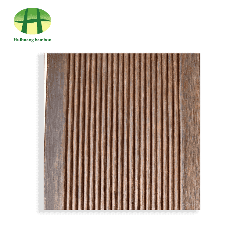 Malé vlnité bambusové podlahy