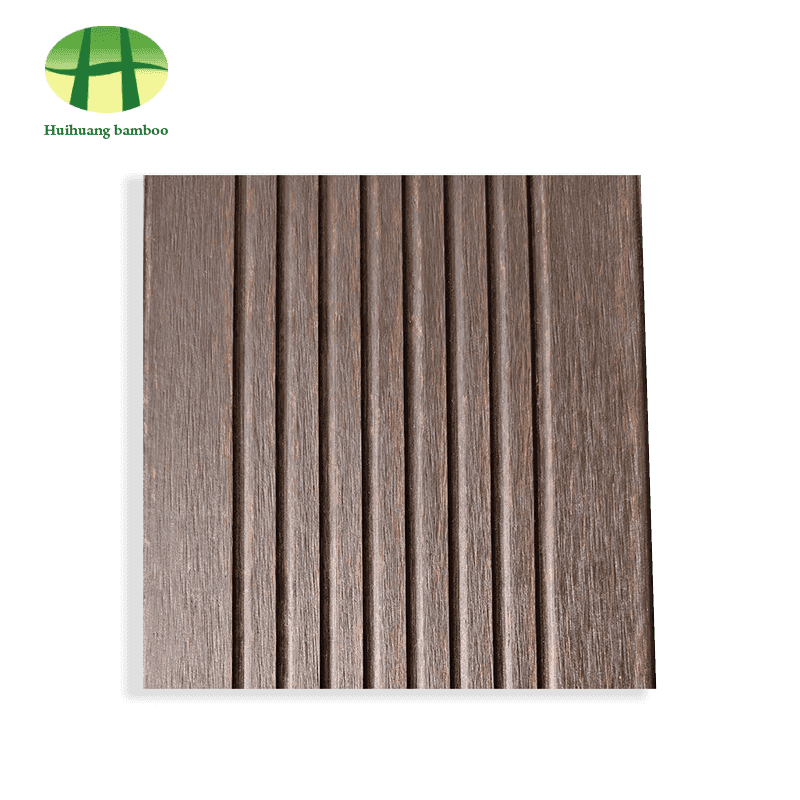 Velké vlnité bambusové podlahy