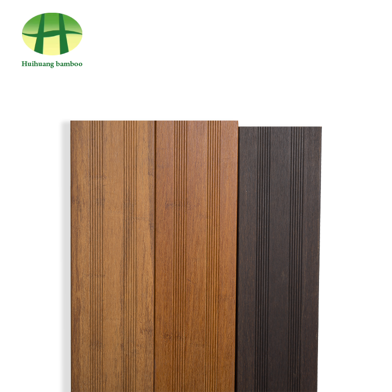 Bambusová podlaha s dvojitým pruhem