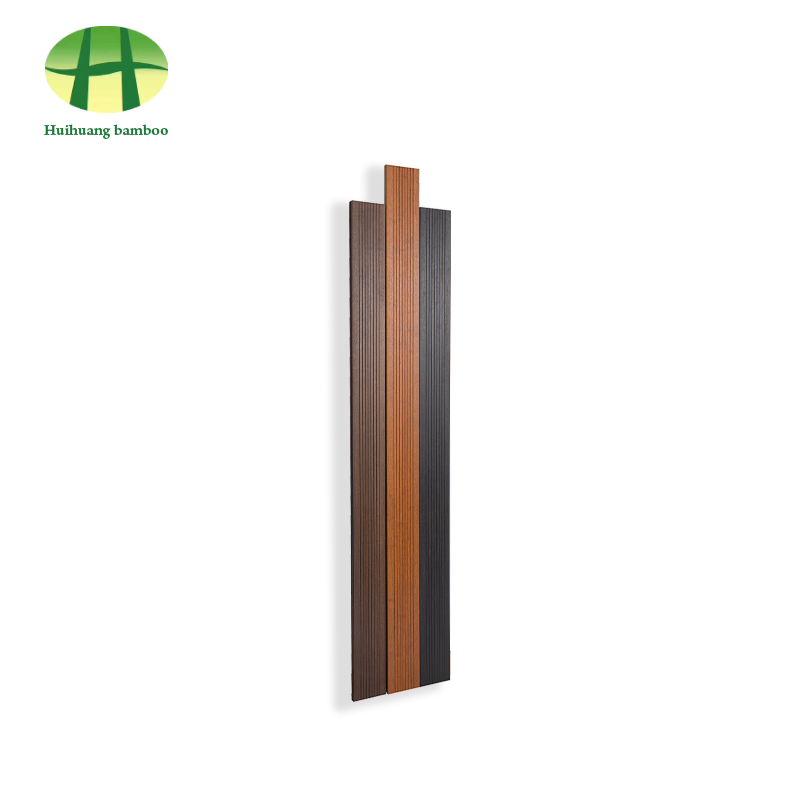 Velké vlnité bambusové podlahy